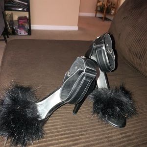 Fur heels
